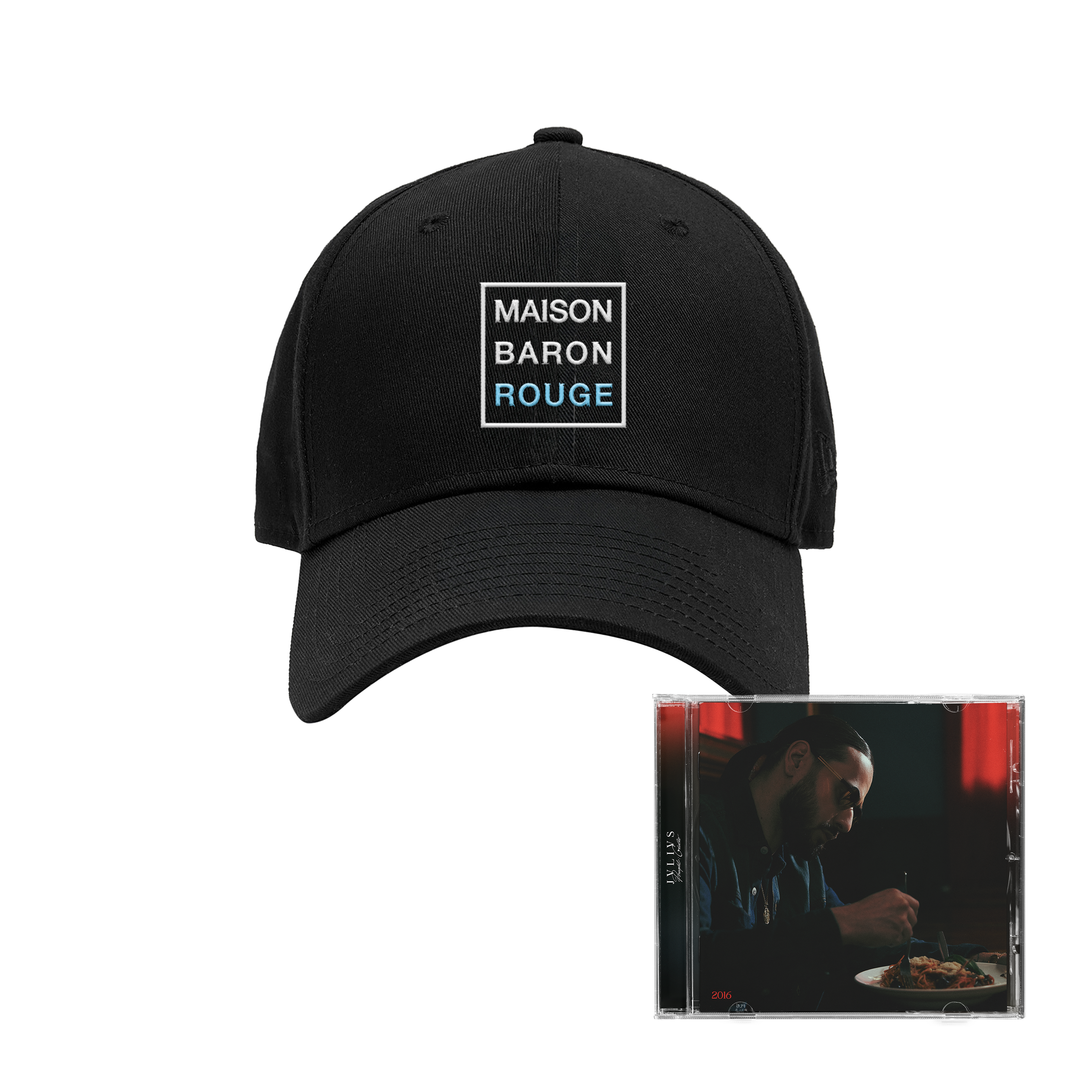 Pack Album - Casquette - Maison Baron Rouge - Black