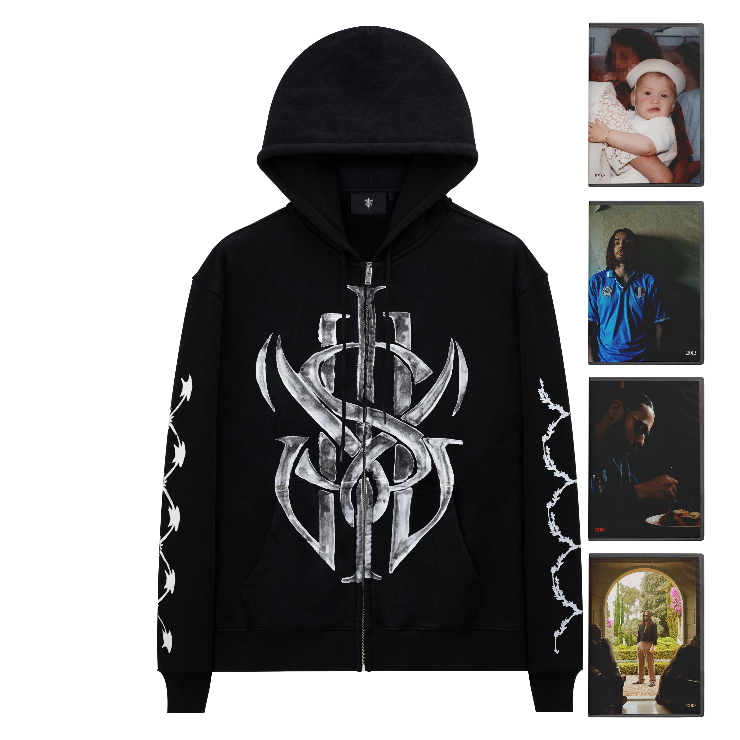 Pack Album - Hoodie Zip - Black Edition