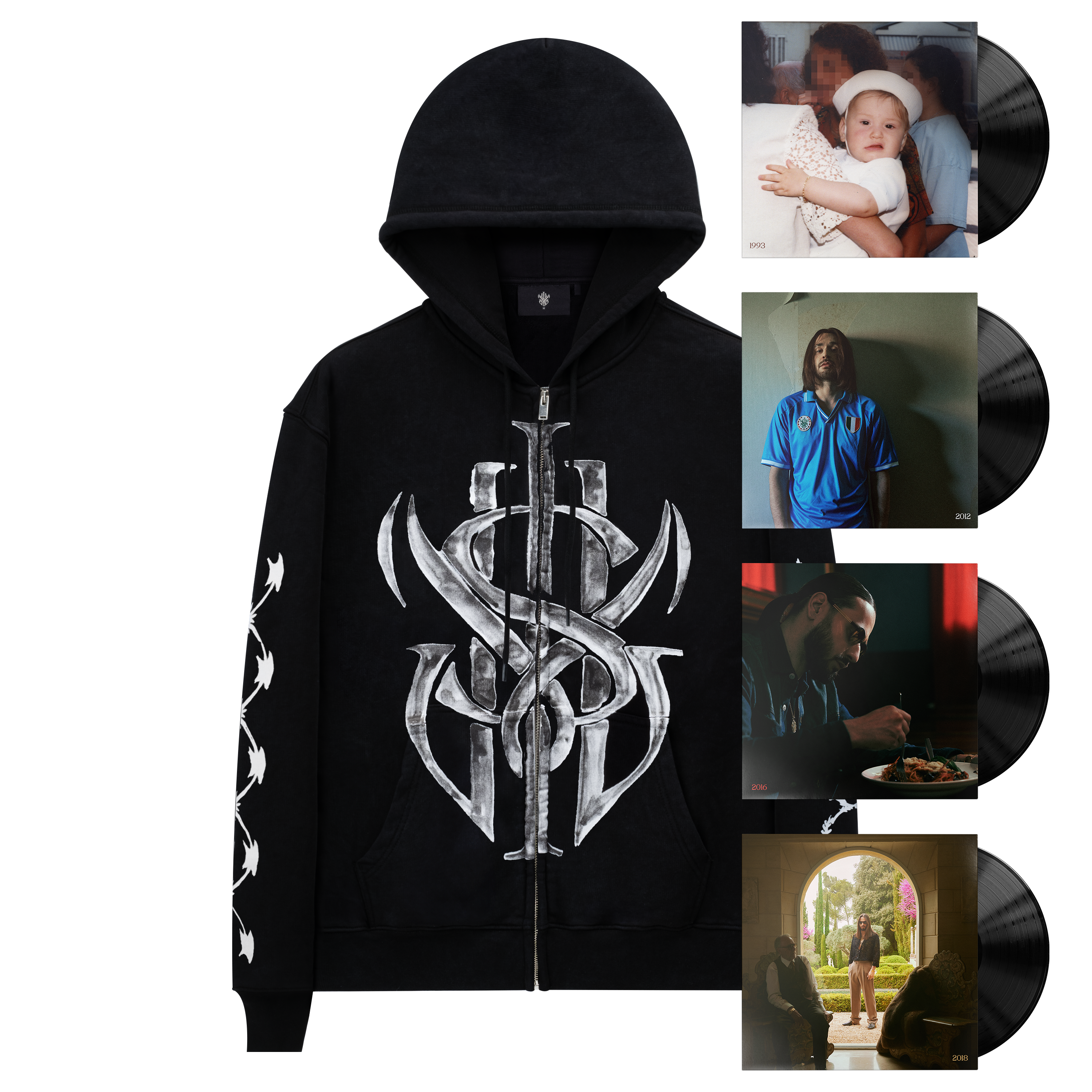 Pack Album - Hoodie Zip - Black Edition