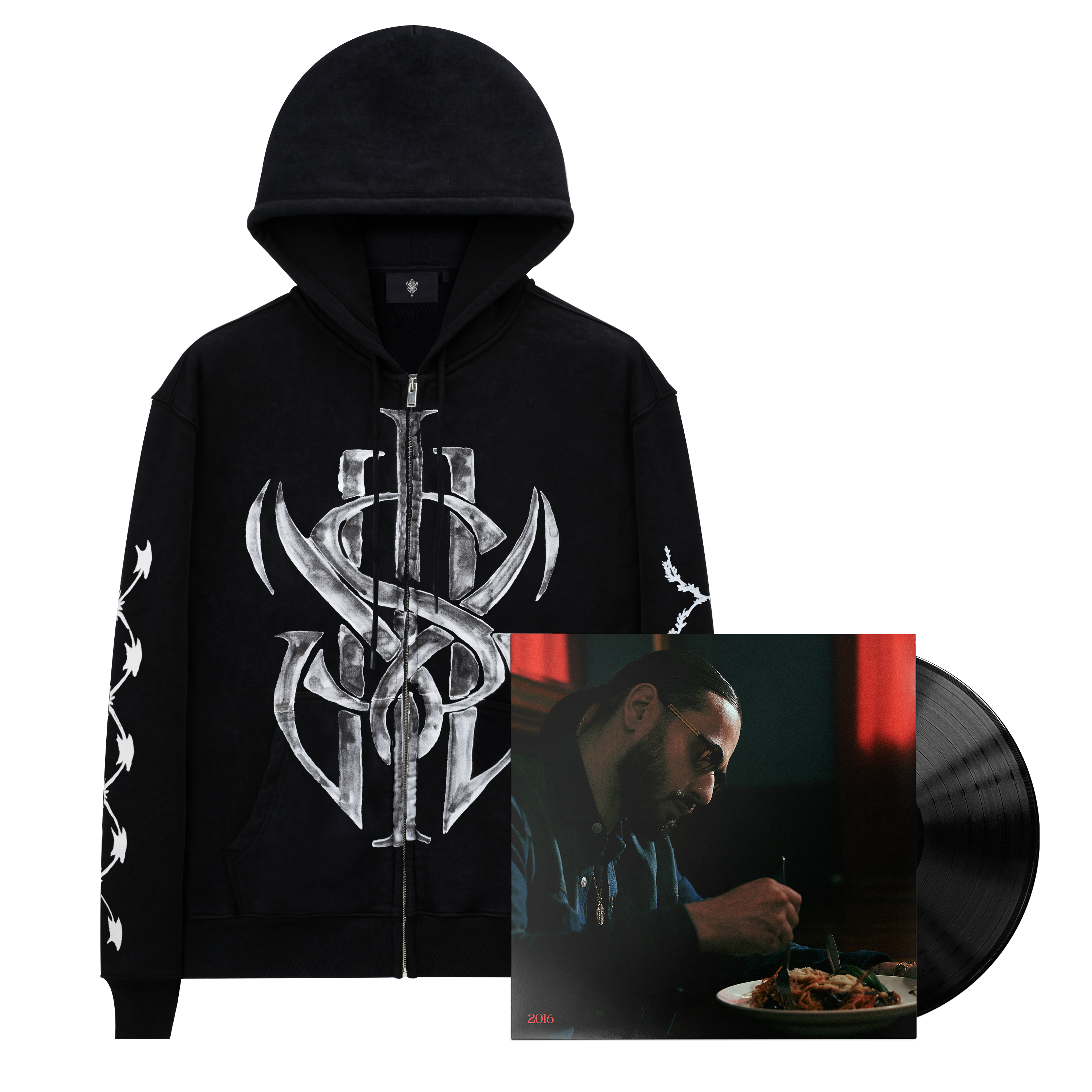 Pack Album - Hoodie Zip - Black Edition