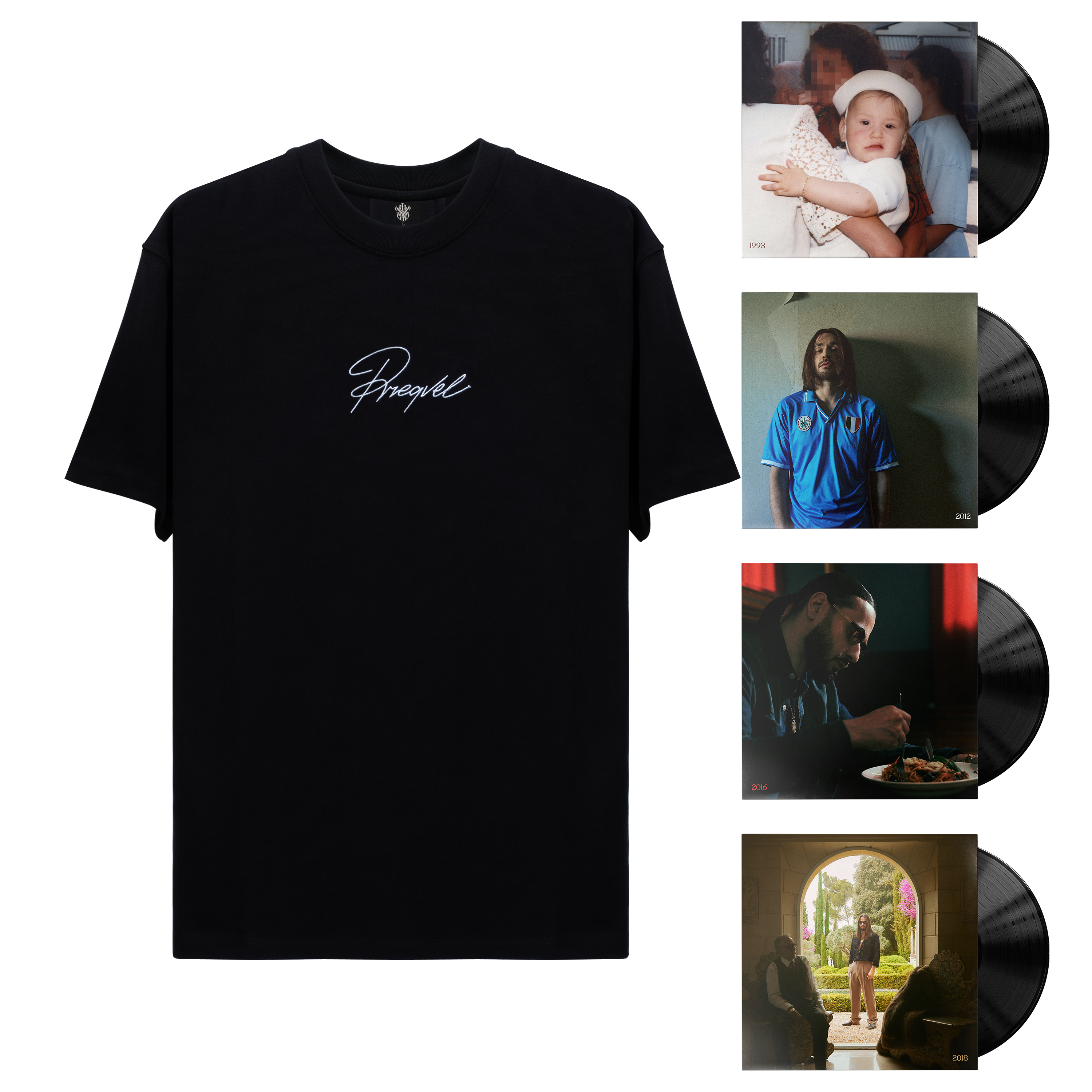 Pack Album - T-shirt - White edition
