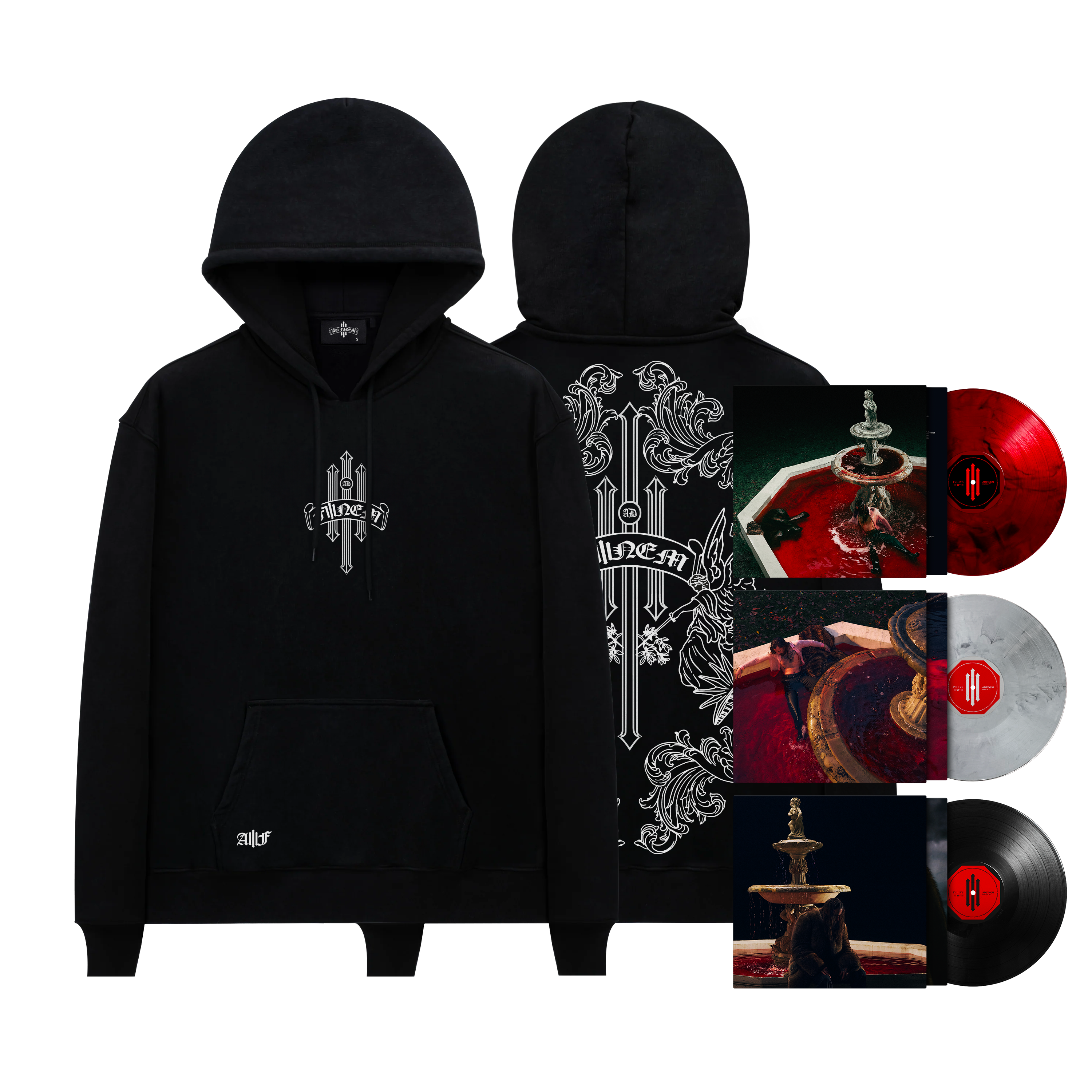 Hoodie 1  + 3 Vinyles