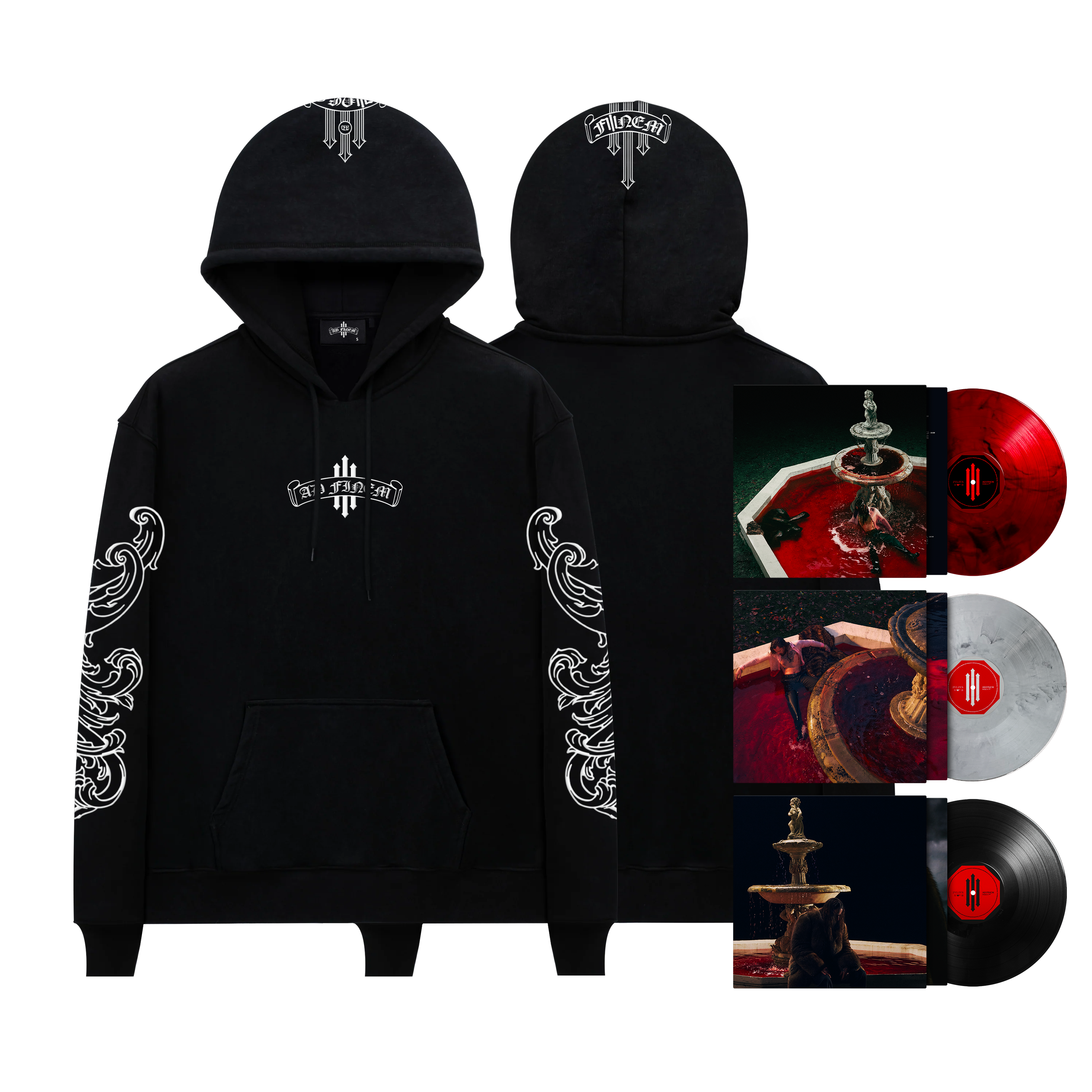 Hoodie 2 + 3 Vinyles