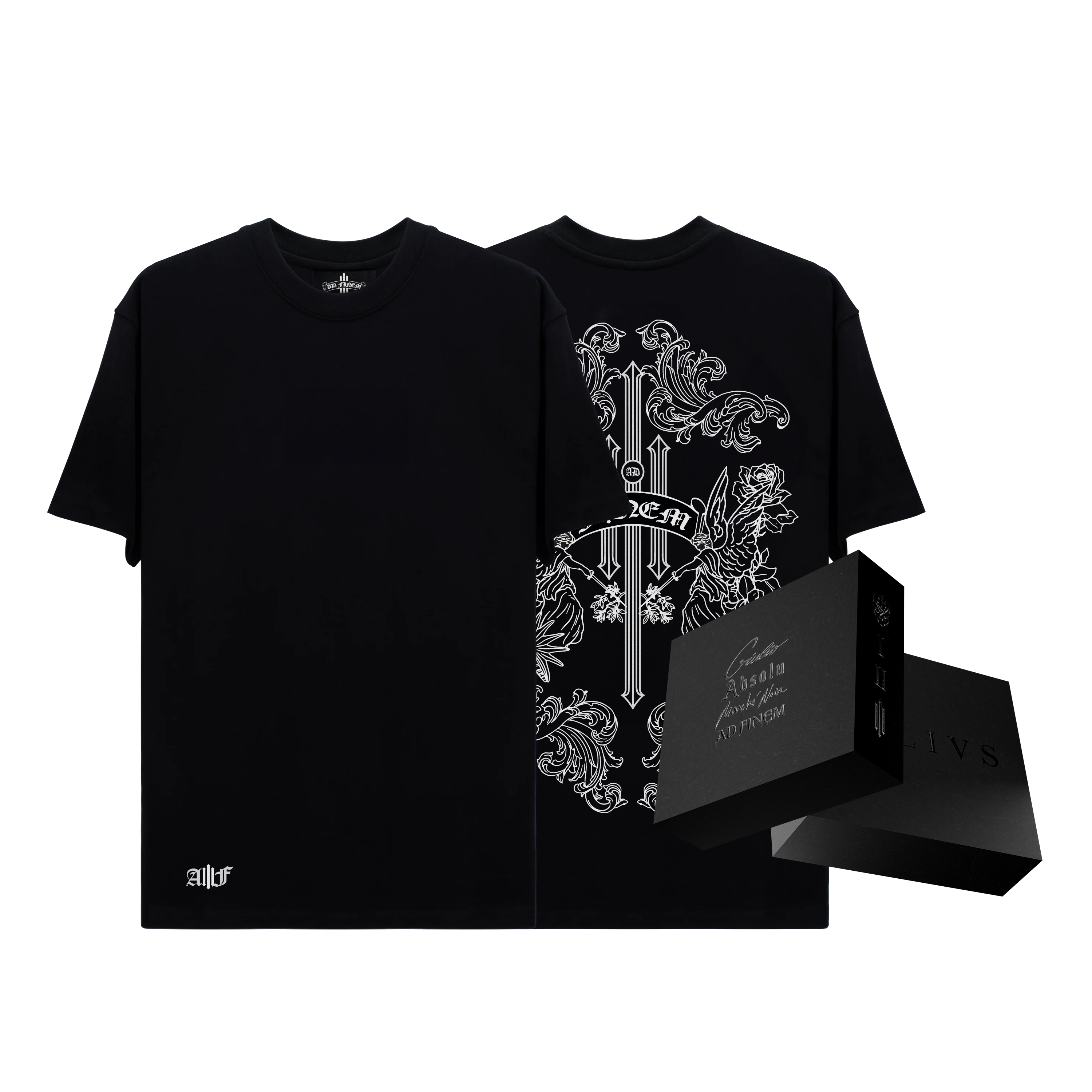 T-shirt noir & blanc + Coffret 4 CDs JVLIVS intégral